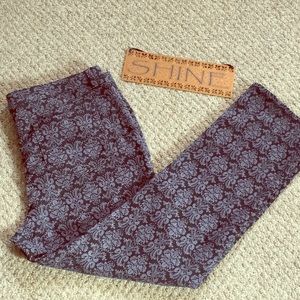 Charter Club Lexington Straight-Leg Printed Jeans